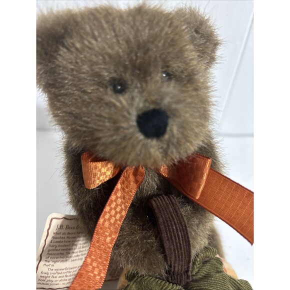 VTG Boyds Bear Holden T Punkinbeary 8in. Stuffed Fall Pumpkin Holiday NWT - Picture 2 of 15